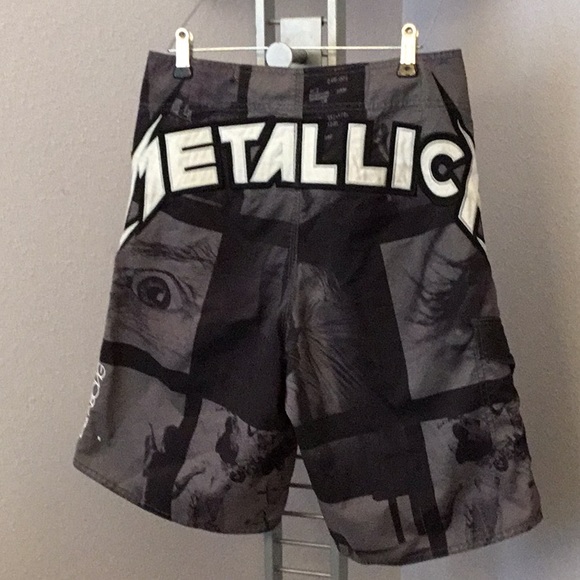 metallica swim trunks